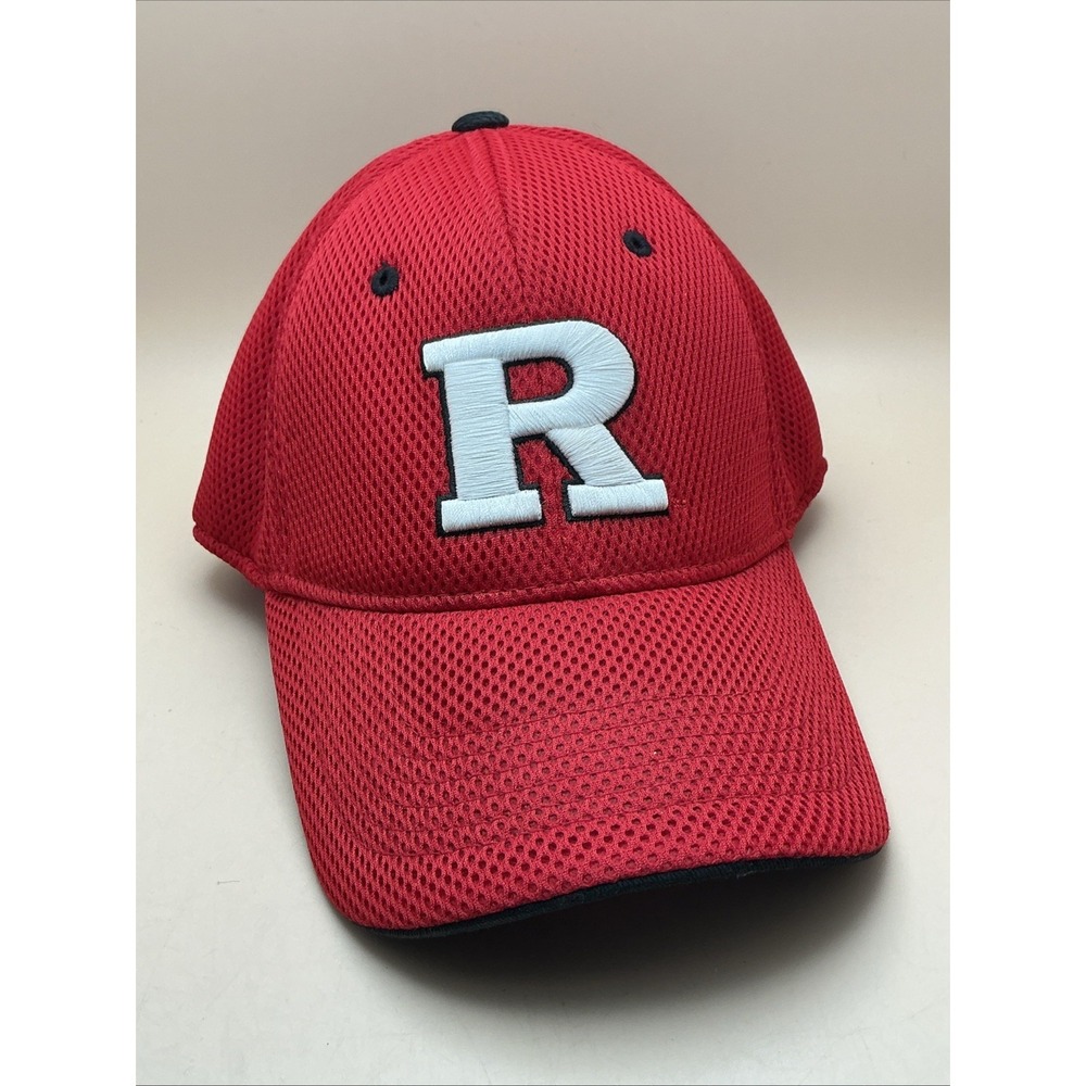 Rutgers Scarlet Knights, Top of the World, OS Red Baseball Hat, Logo, New